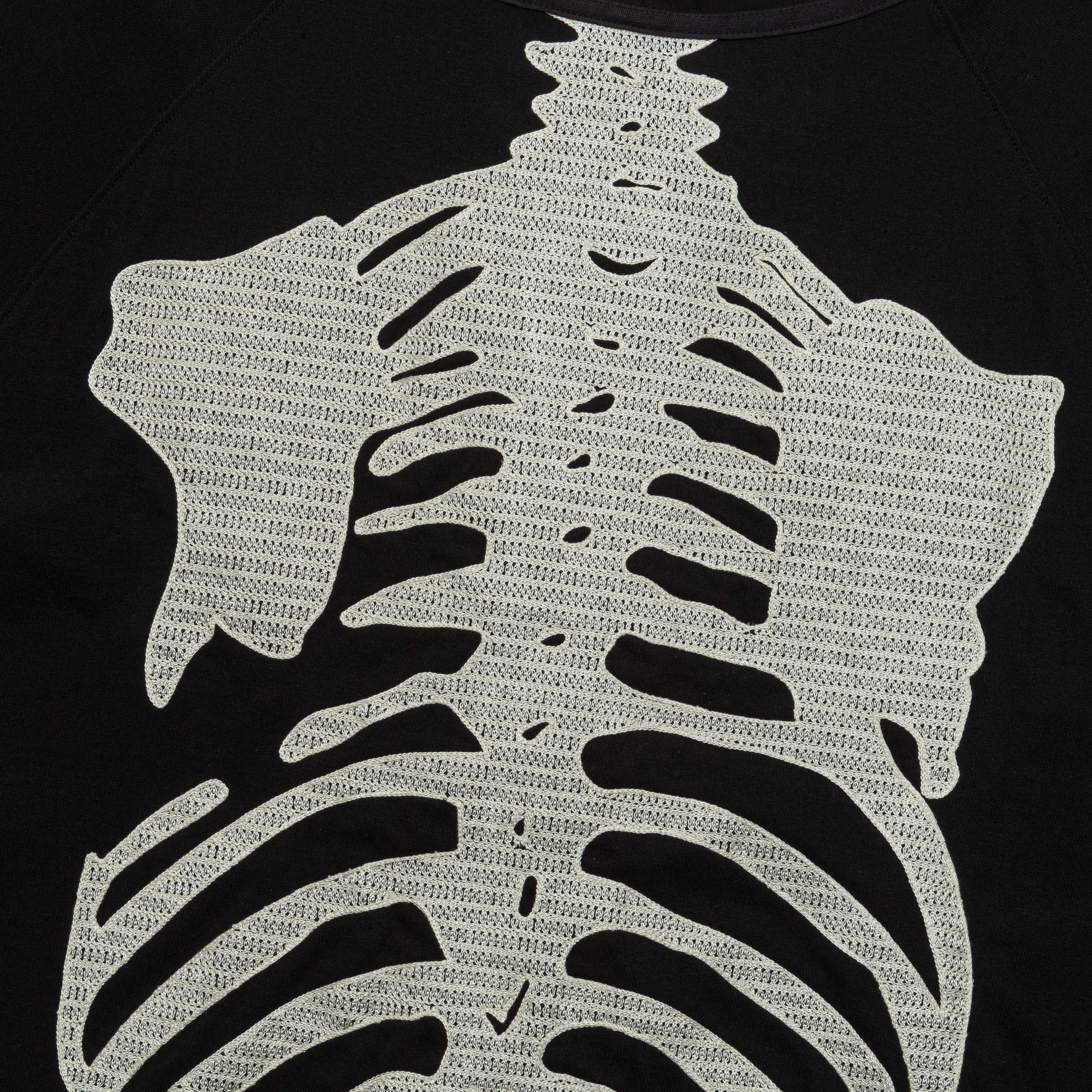 16/-Densed Jersey Baseball Shirt (BONE) - Black