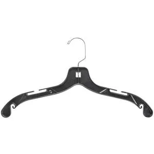 17 Black Heavy Duty Hangers