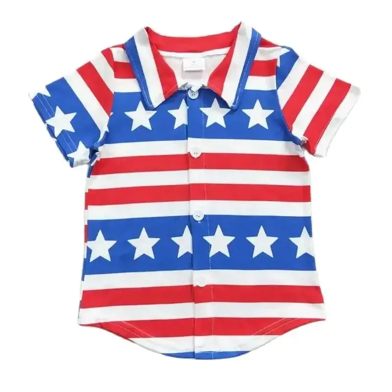 American Flag Stars - Boys Clothing - Back To School