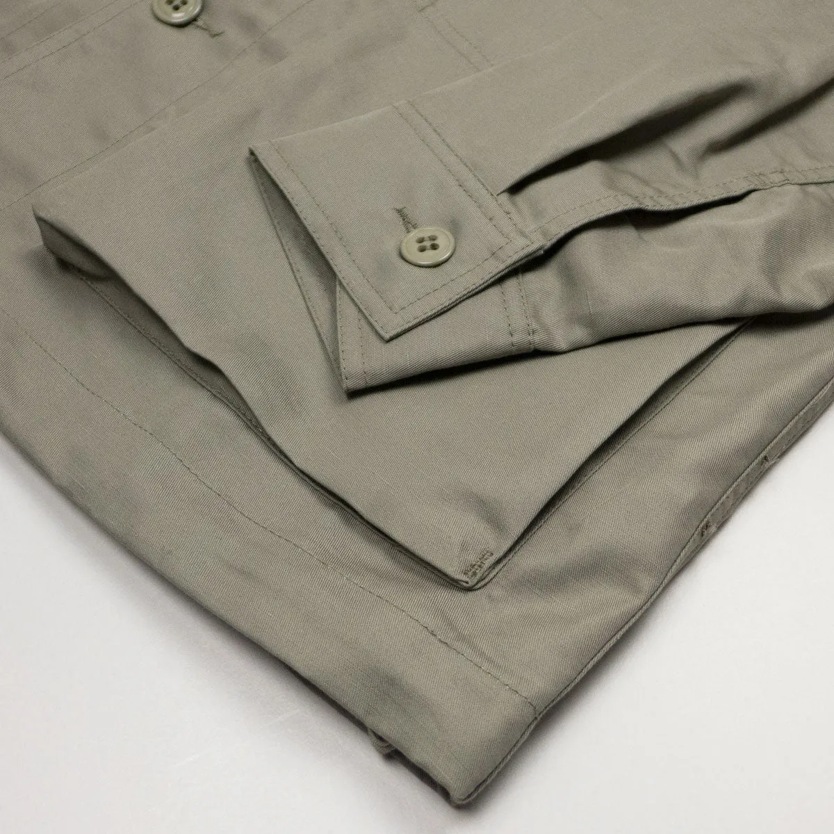 Arpenteur - ADN Cotton / Linen Gabardine Jacket - Stone