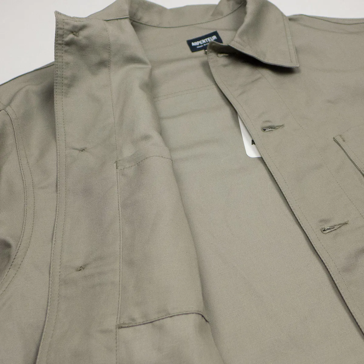 Arpenteur - ADN Cotton / Linen Gabardine Jacket - Stone