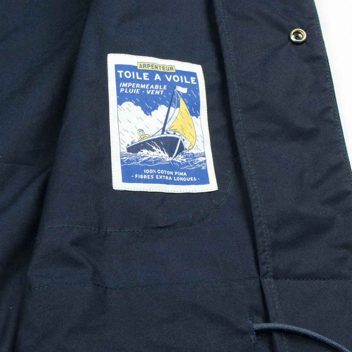 Arpenteur - Mevi Parka - Navy Sail Gabardine