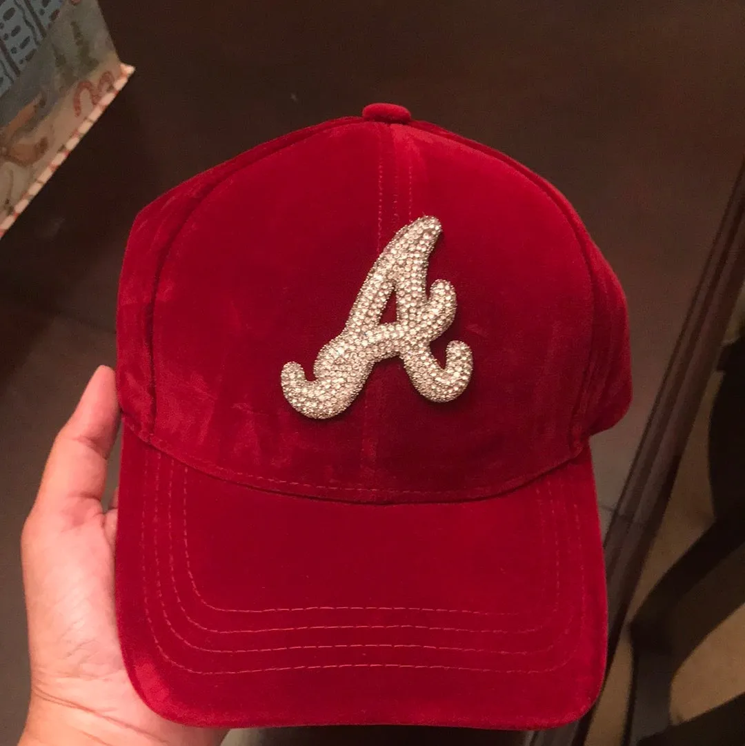 Atlanta “A” bling baseball cap