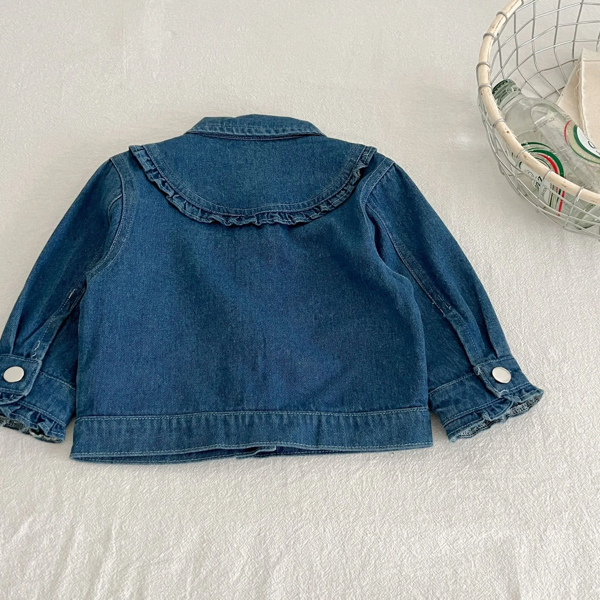 Baby Kid Girls Solid Color Jackets Outwears Wholesale 23113063