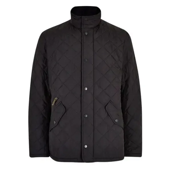 Barbour Chelsea Sports Quilt Jacket Black