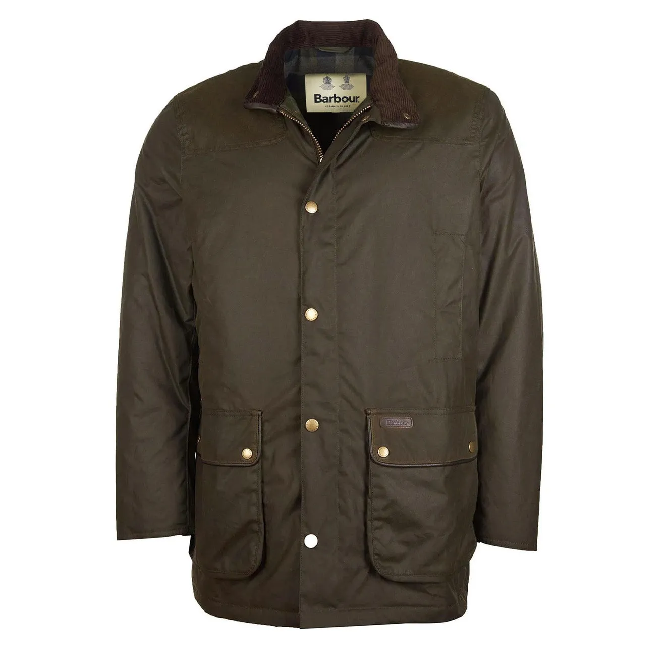 Barbour Hartlington Wax Jacket Olive