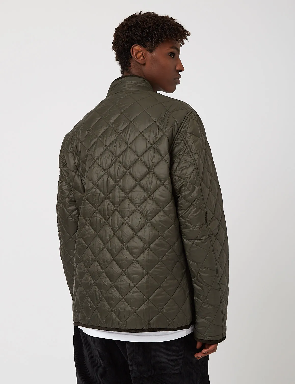 Barbour Koppel Quilted Jacket - Darkest Olive