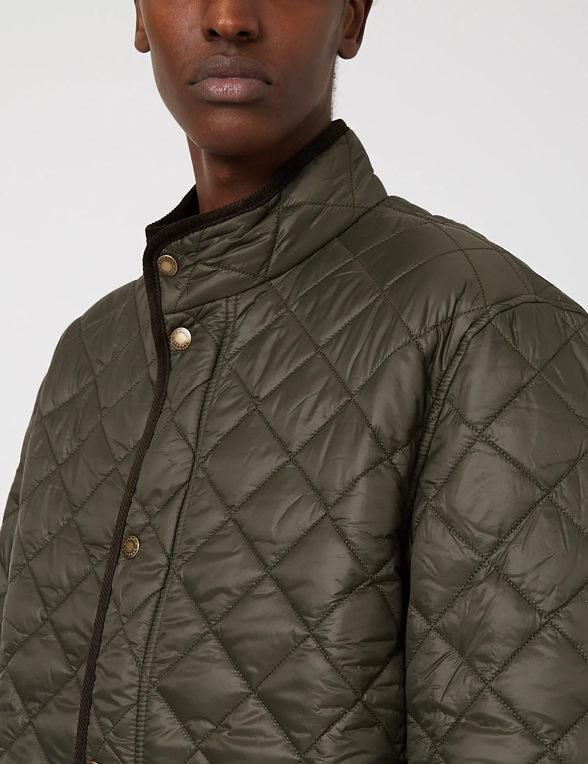 Barbour Koppel Quilted Jacket - Darkest Olive