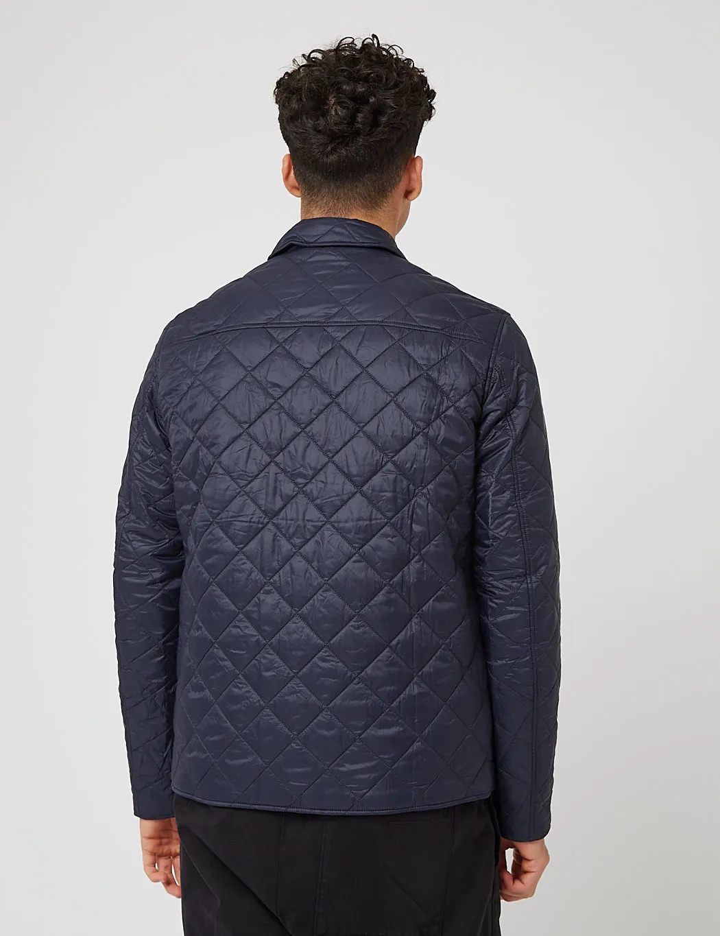 Barbour Tember Quilt Jacket - Navy Blue