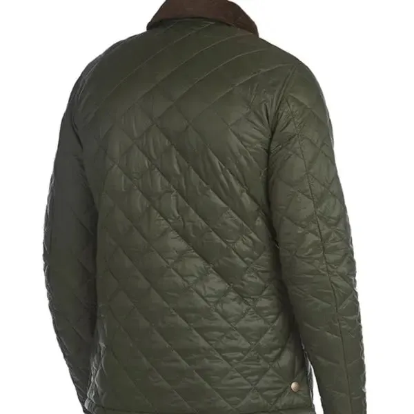 Barbour Winter Heritage Liddlesdale Quilt Jacket Sage