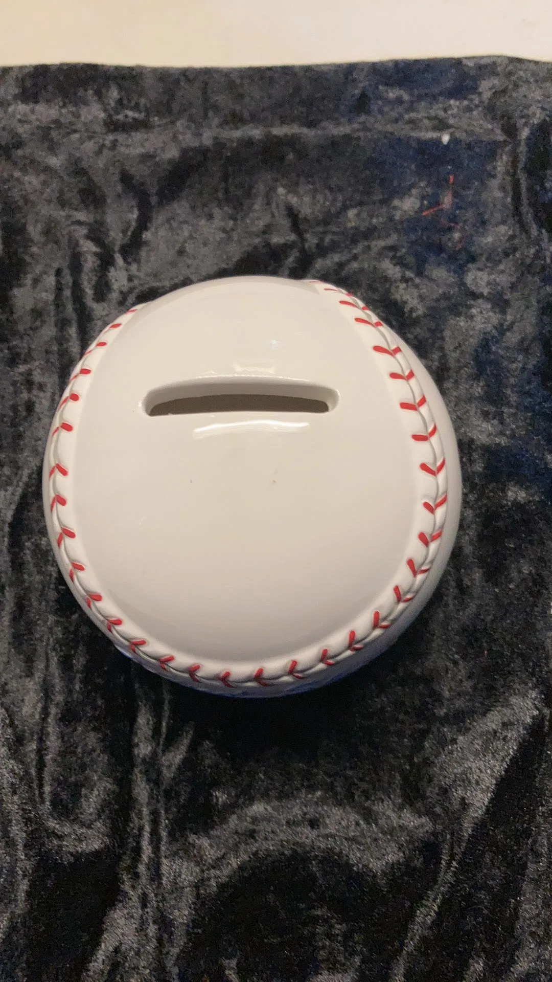 Baseball Coin Bank