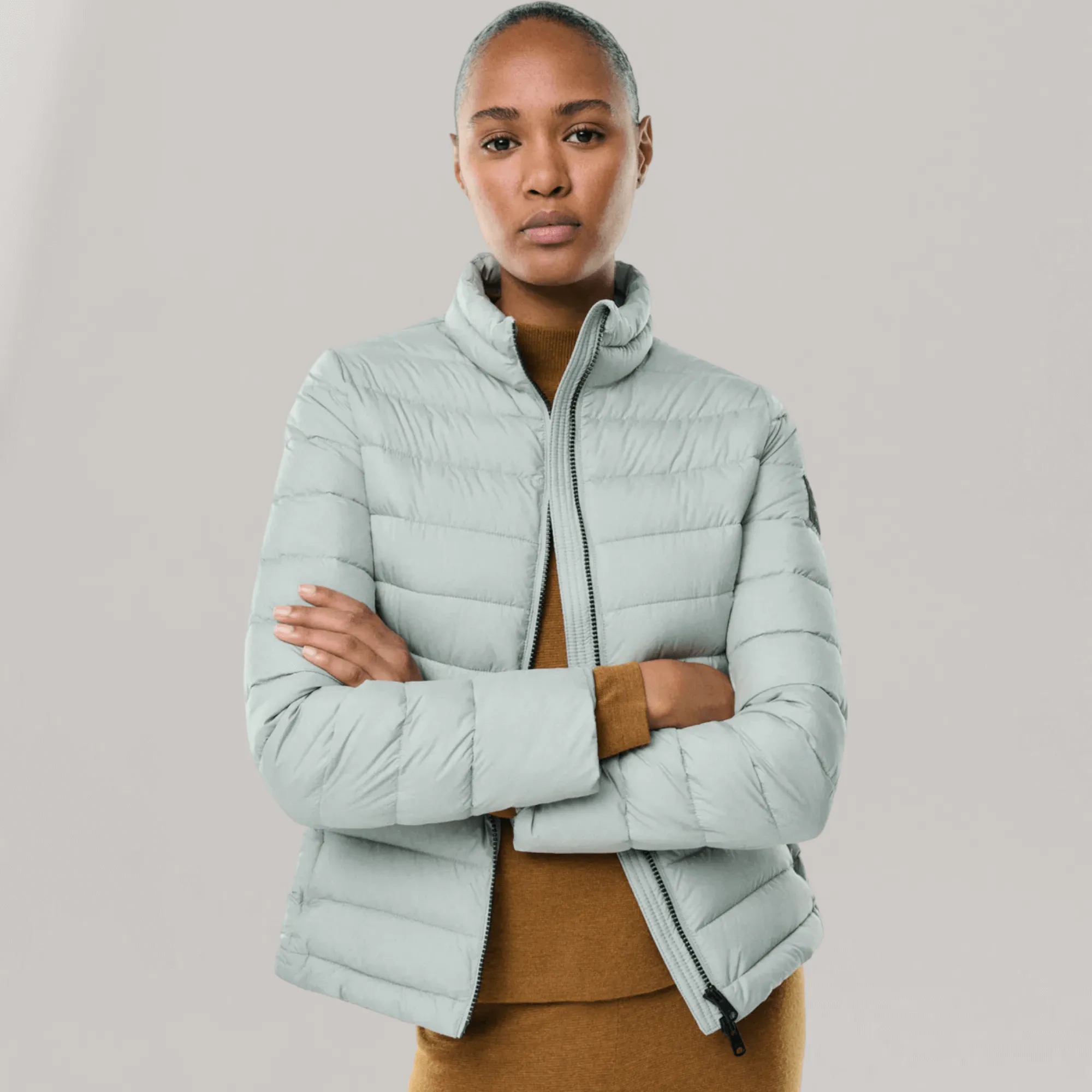 Berat - Light Quilted Jacket | Light Moss