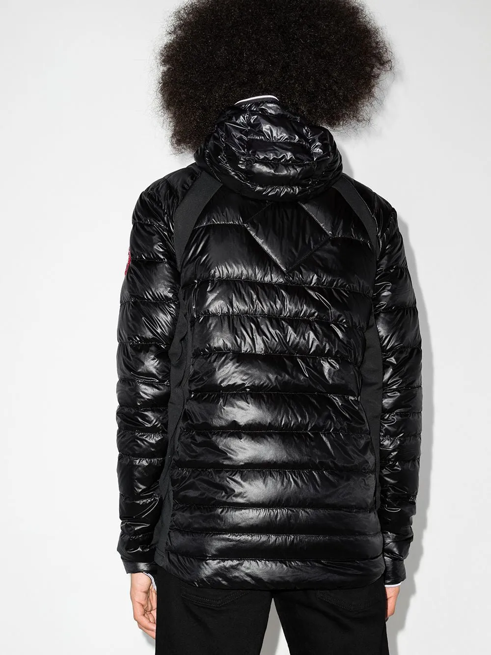 Black Hybridge Lite Padded Jacket