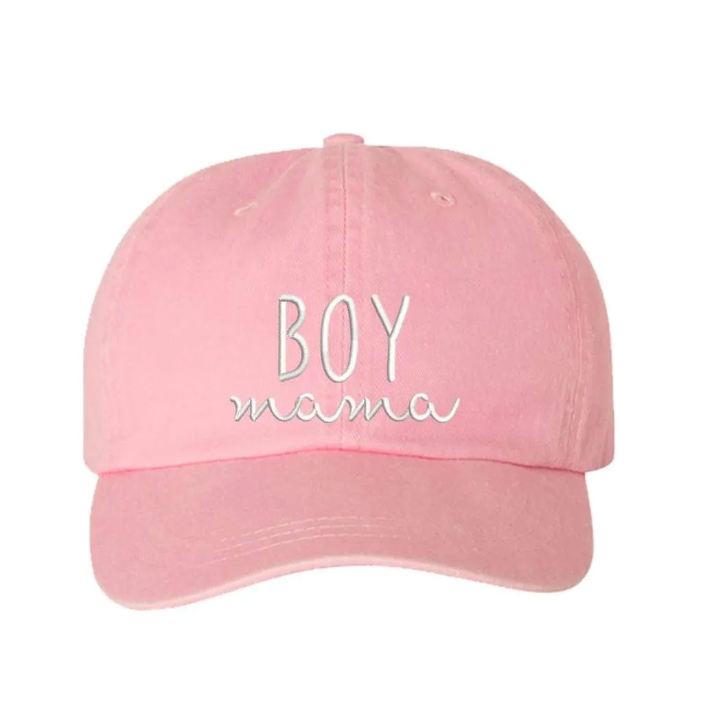 Boy Mama Washed Baseball Hat