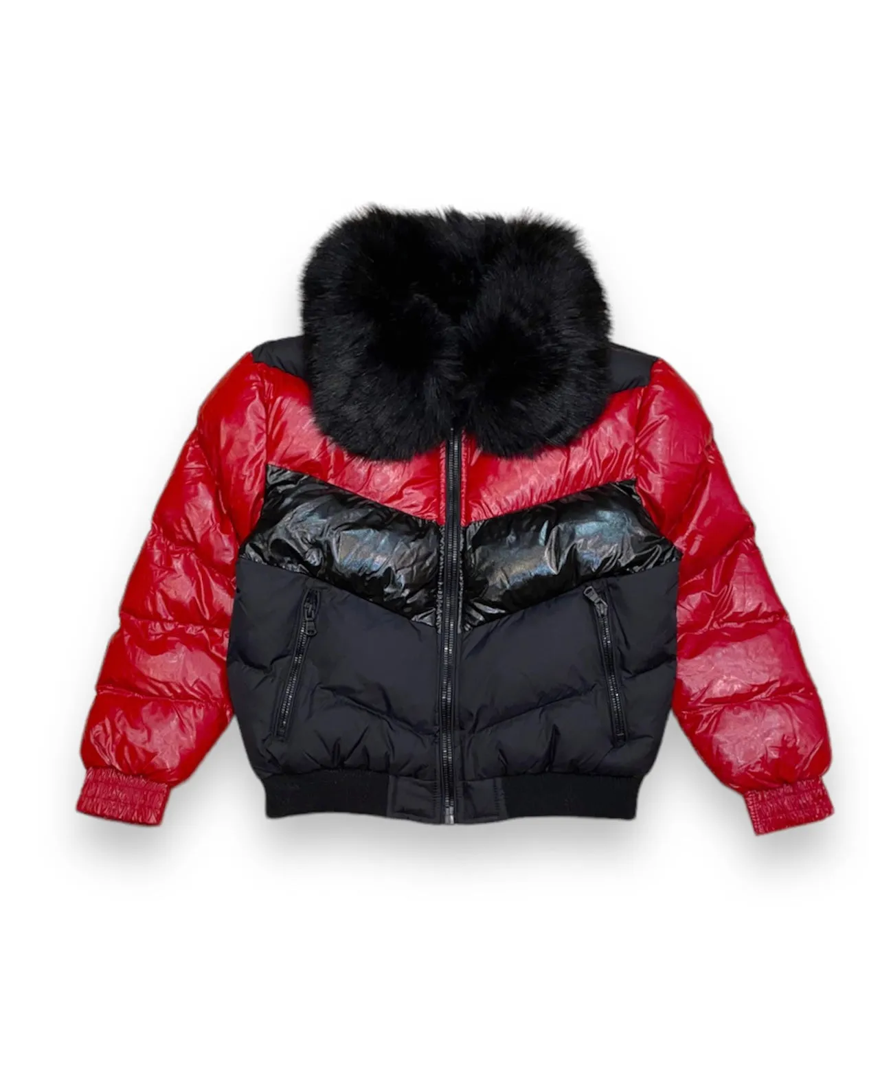 Boy’s Blocked Puffer Jacket