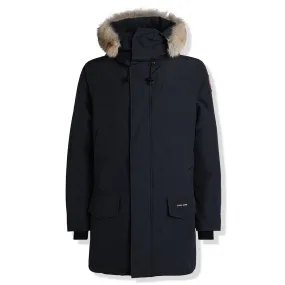 Canada Goose Langford Navy Fur Trimmed Parka