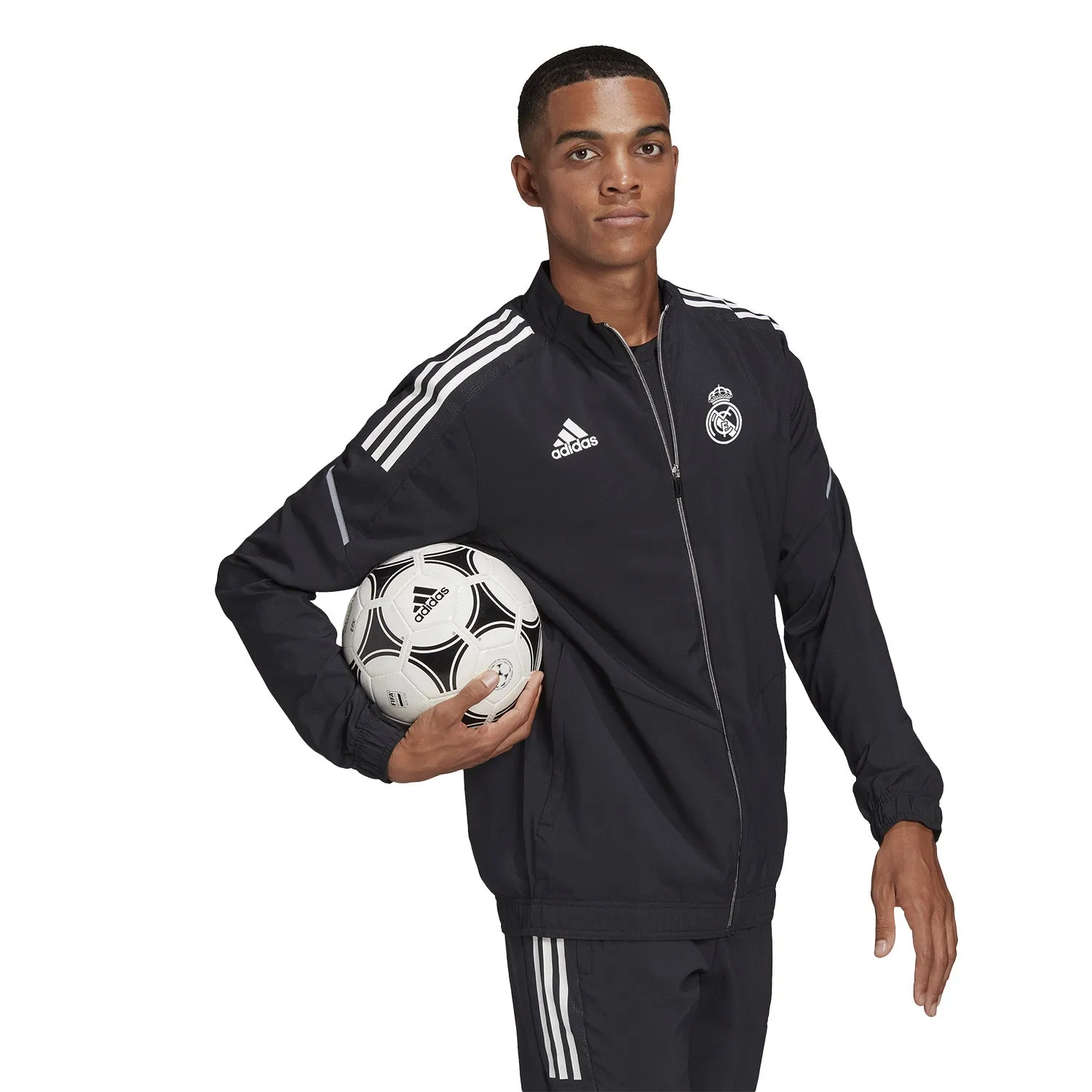 Chaqueta Hombre Entrenamiento TTS Negra adidas