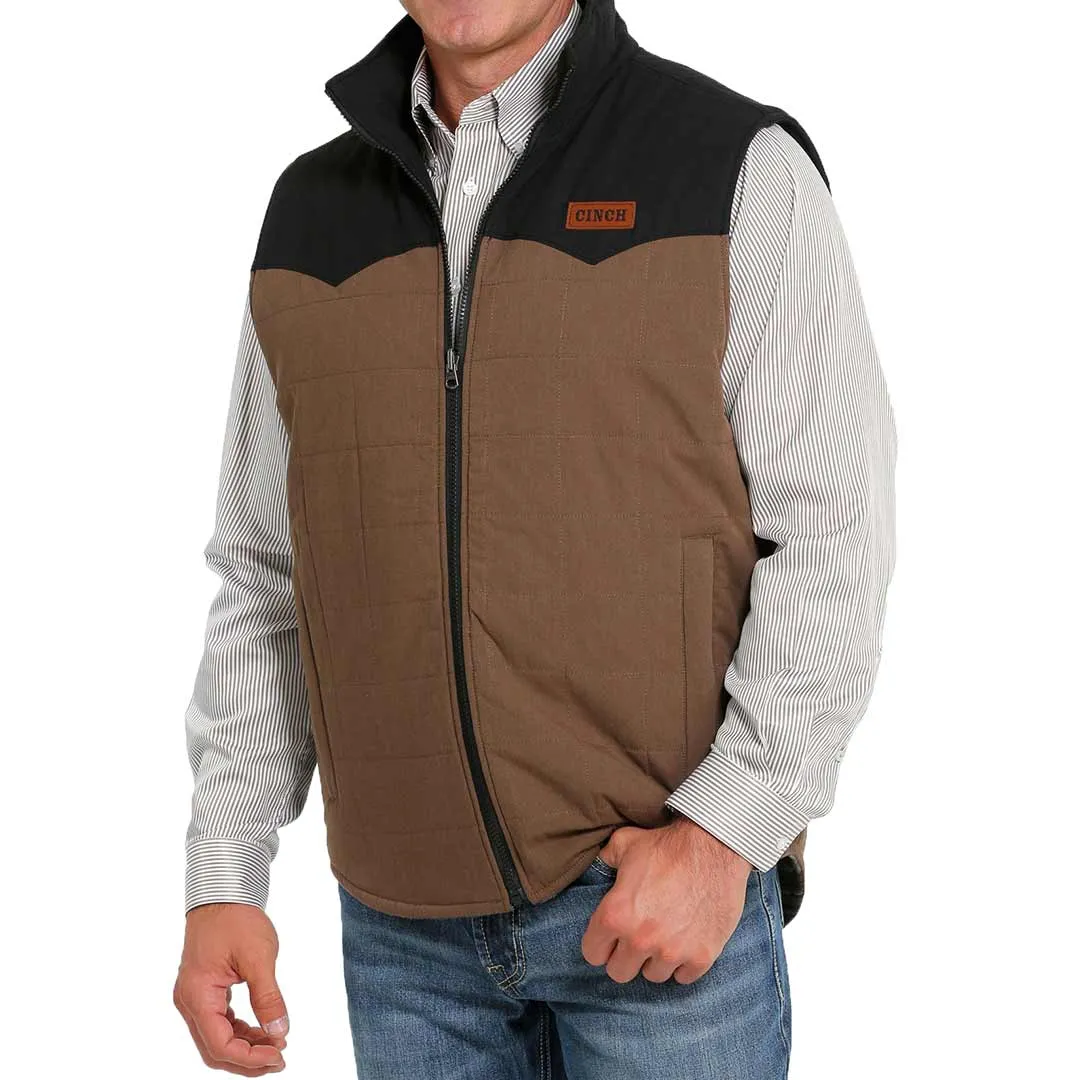 Cinch Men's Quilted Reversible Vest