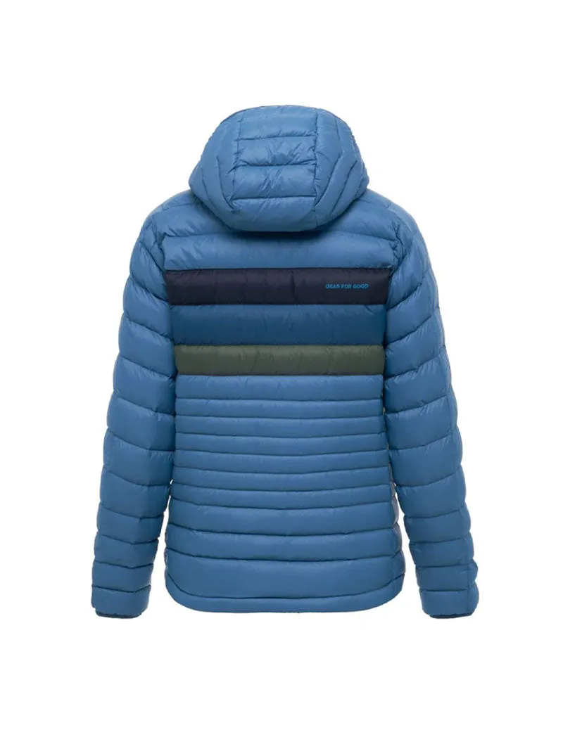 Cotopaxi Fuego Down Hooded Jacket Denim / Stripes