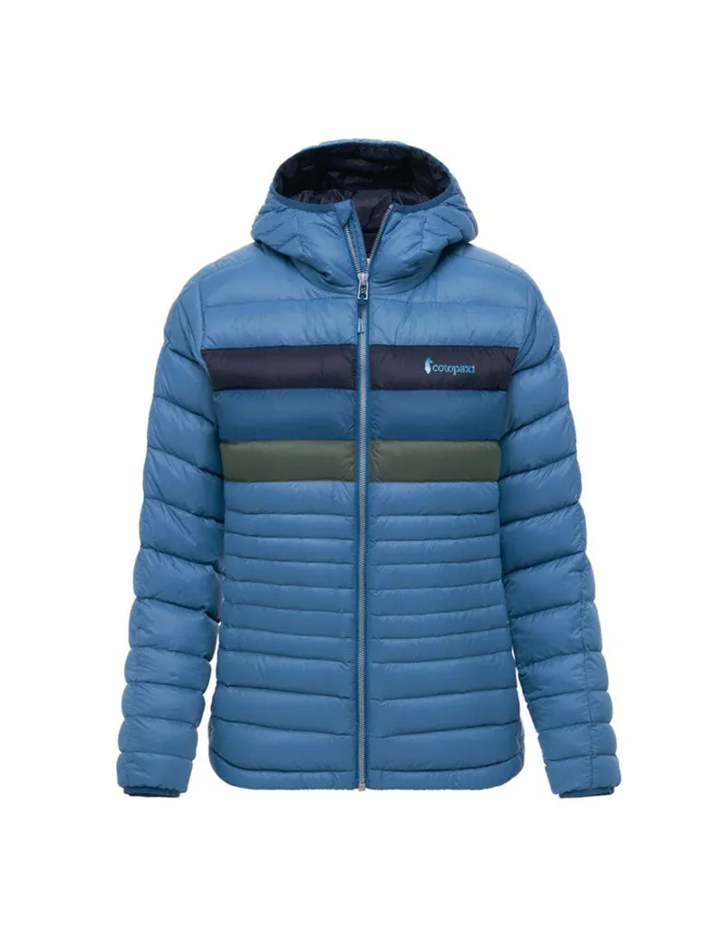 Cotopaxi Fuego Down Hooded Jacket Denim / Stripes