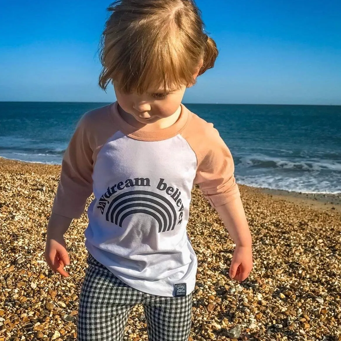 Daydream Believer Raglan Baseball Top