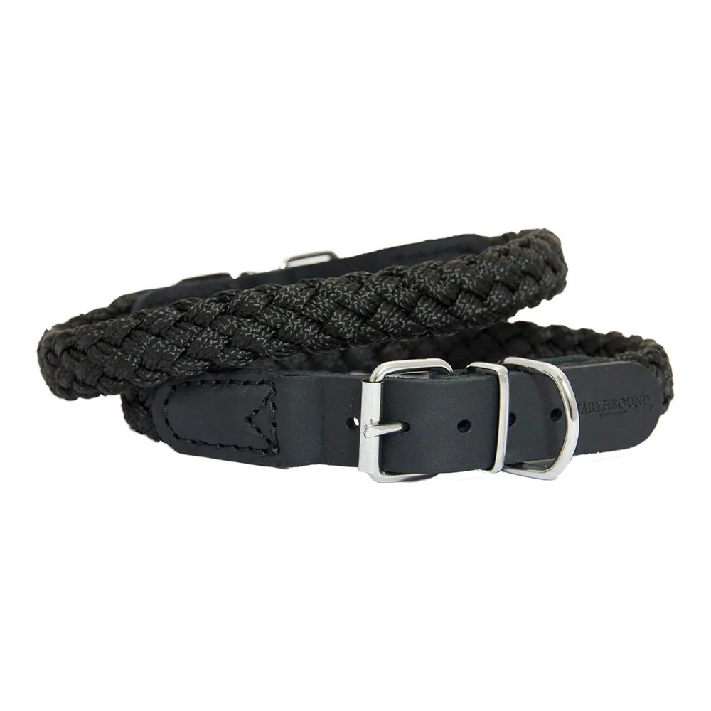 EARTHBOUND Soft Braided Nylon & Leather Collars