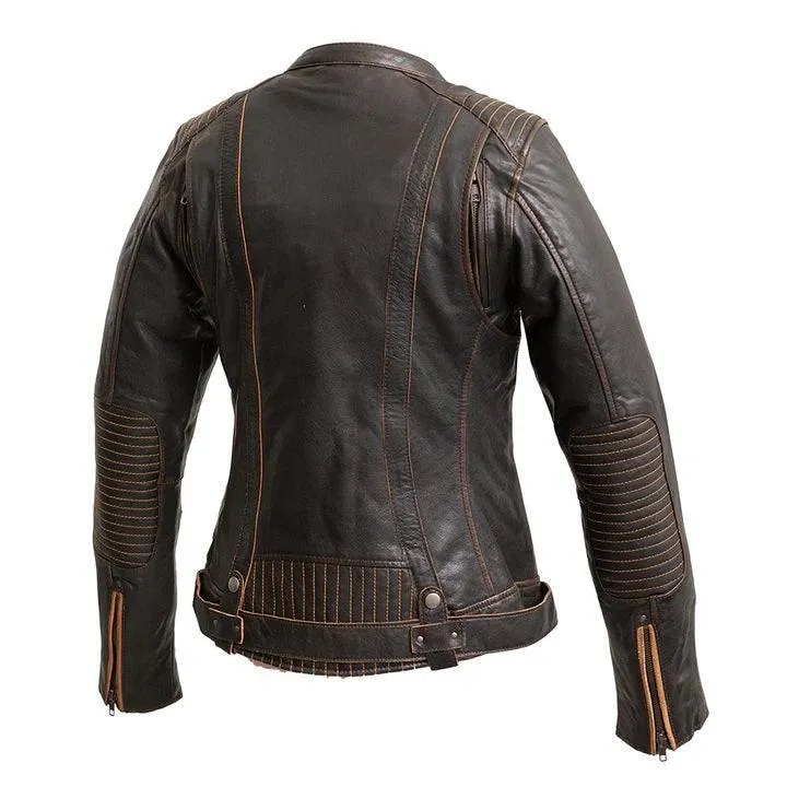 Electra - Women's Motorcycle Leather Jacket