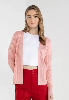 ELLE Apparel Basic Open Knit Cardigan