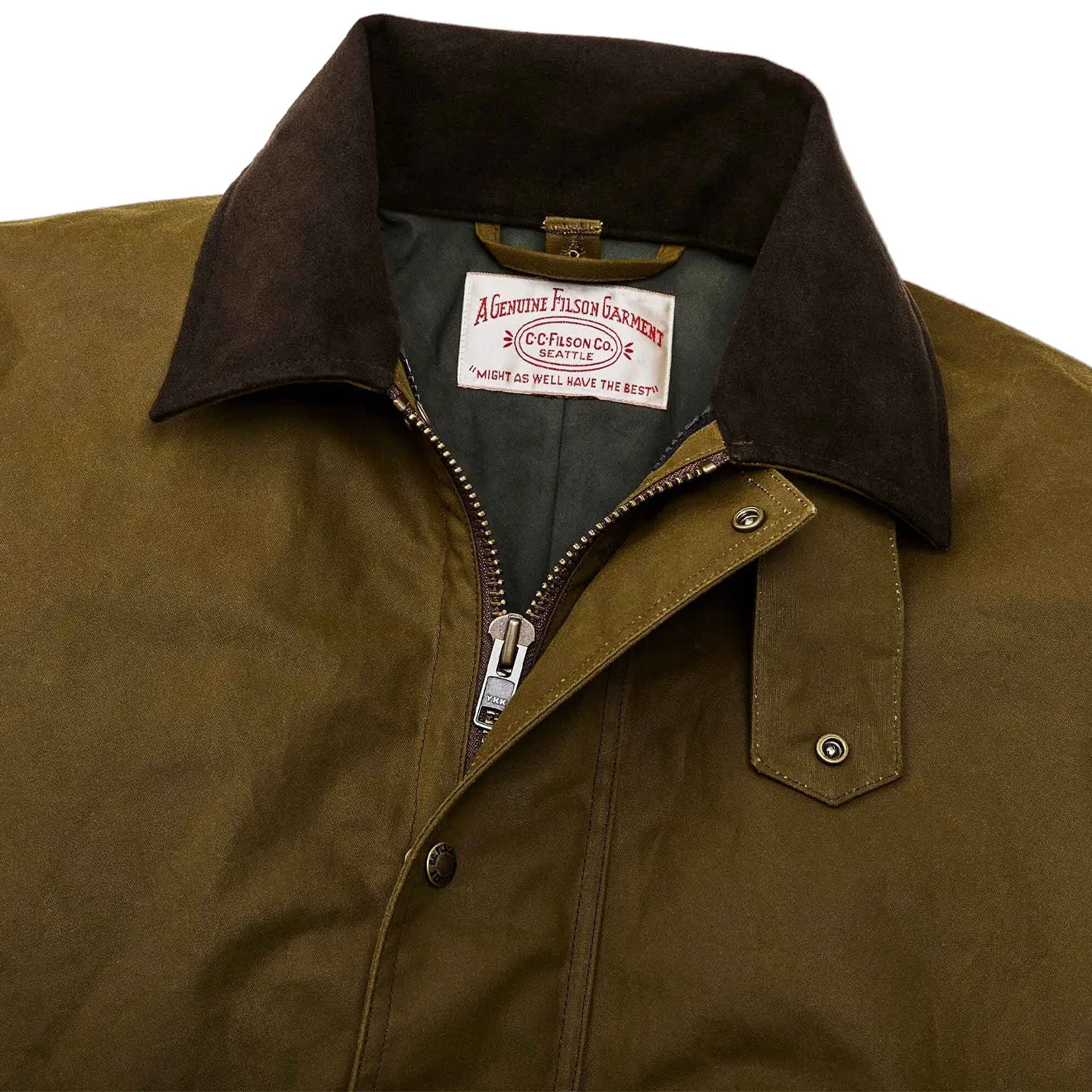 Filson Foul Weather Jacket Dark Tan