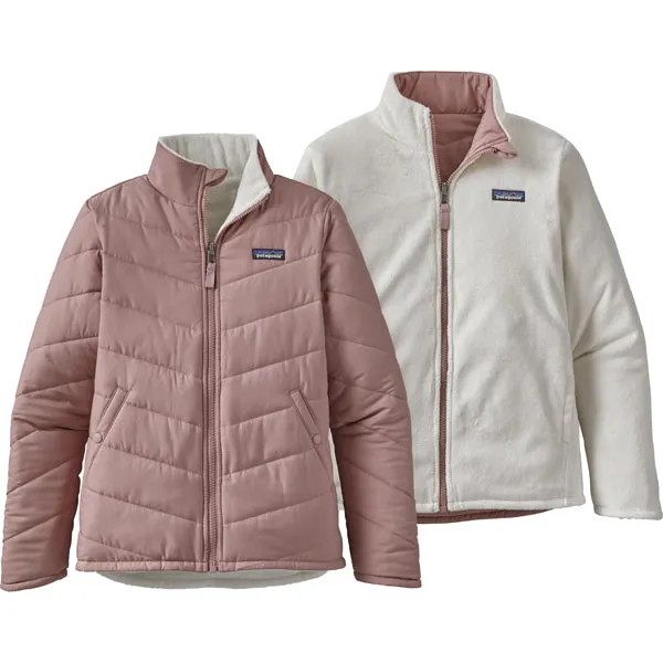 Girls' Reversible Snow Flower Jacket