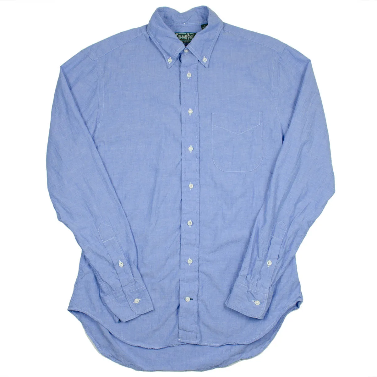 Gitman Vintage - Japanese Chambray Shirt - Light Blue