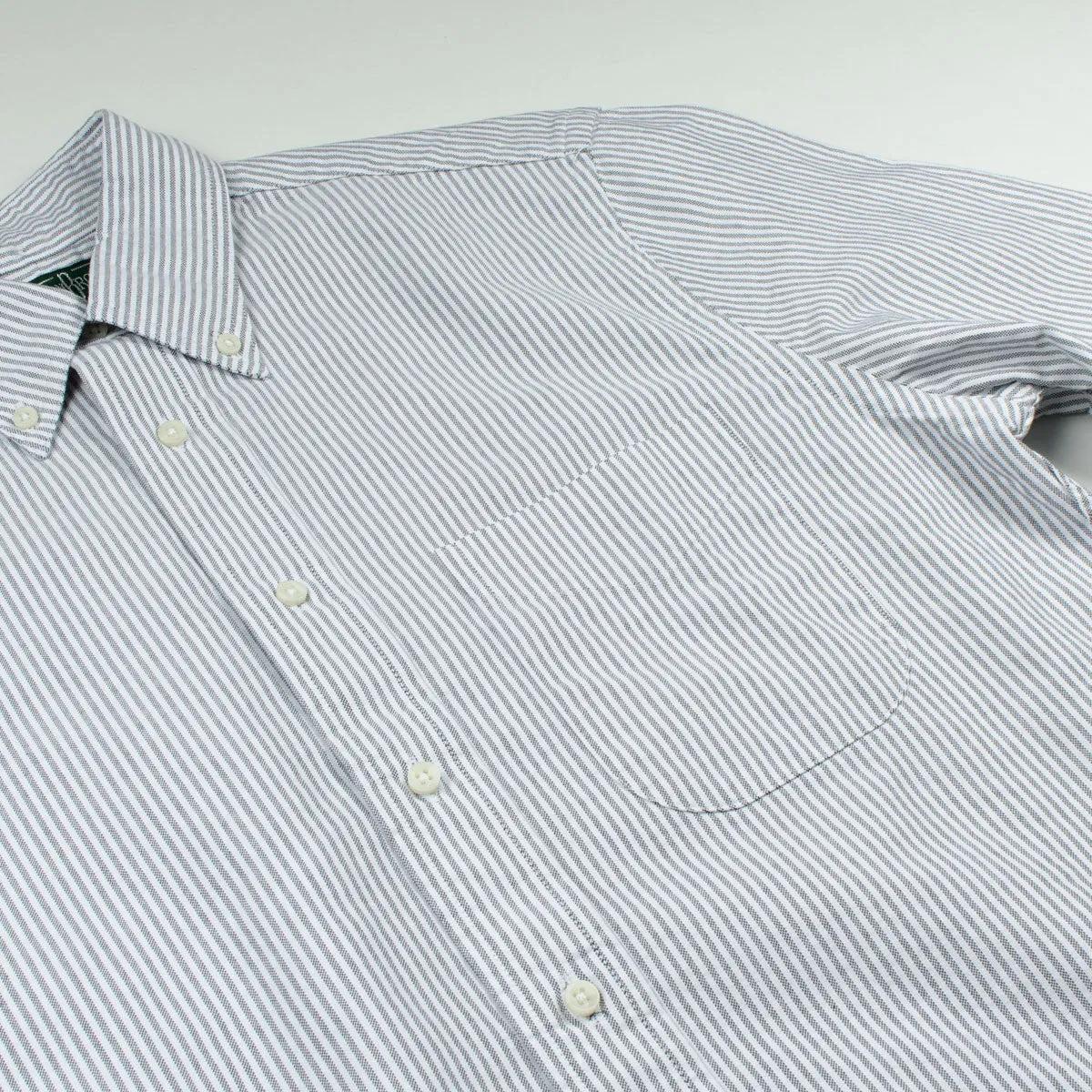 Gitman Vintage - Oxford Shirt - Grey Stripe