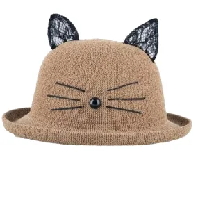 Hat Drag Kitten (Khaki)