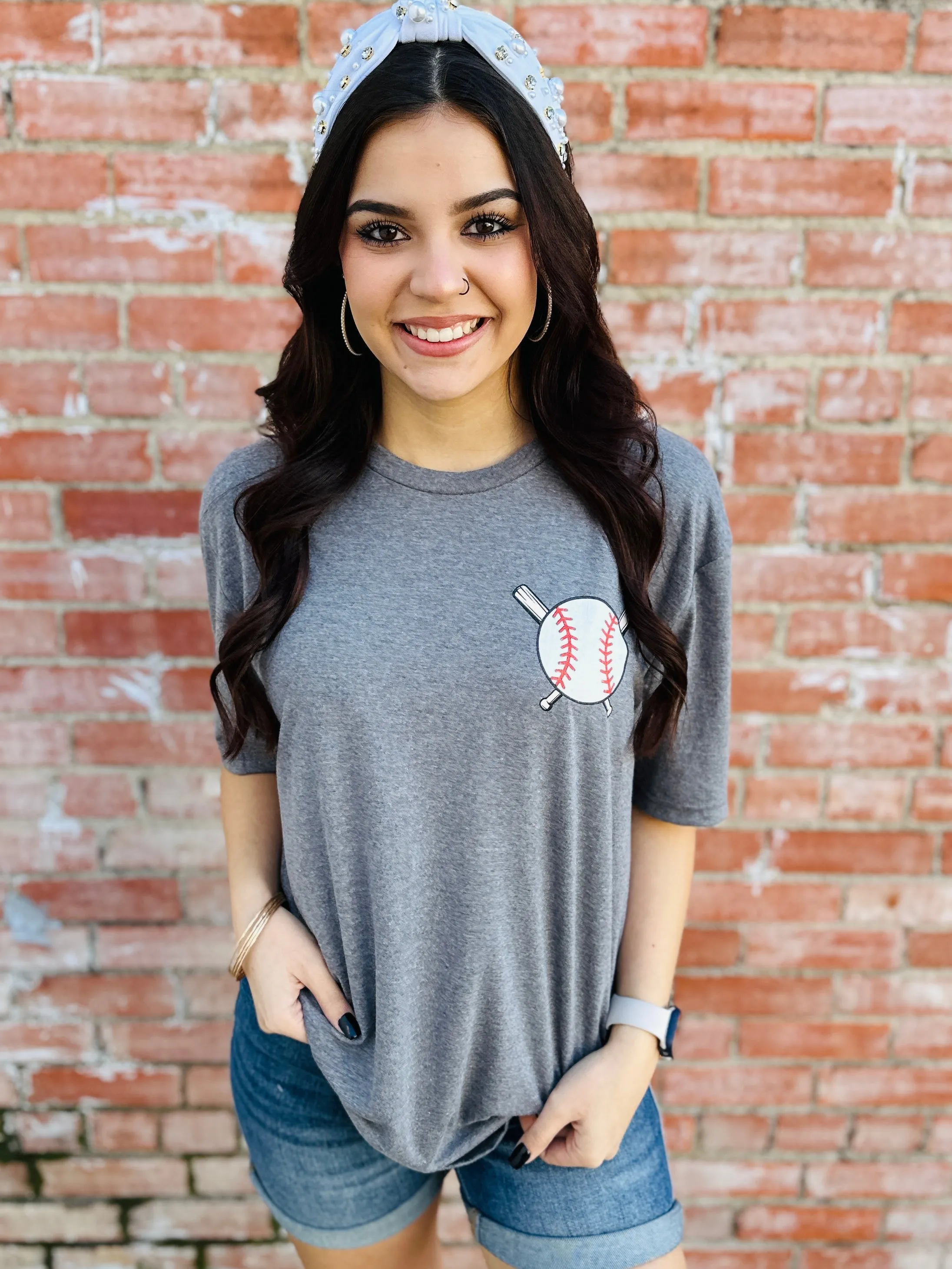 Hey Batter Batter Swing Graphic Tee