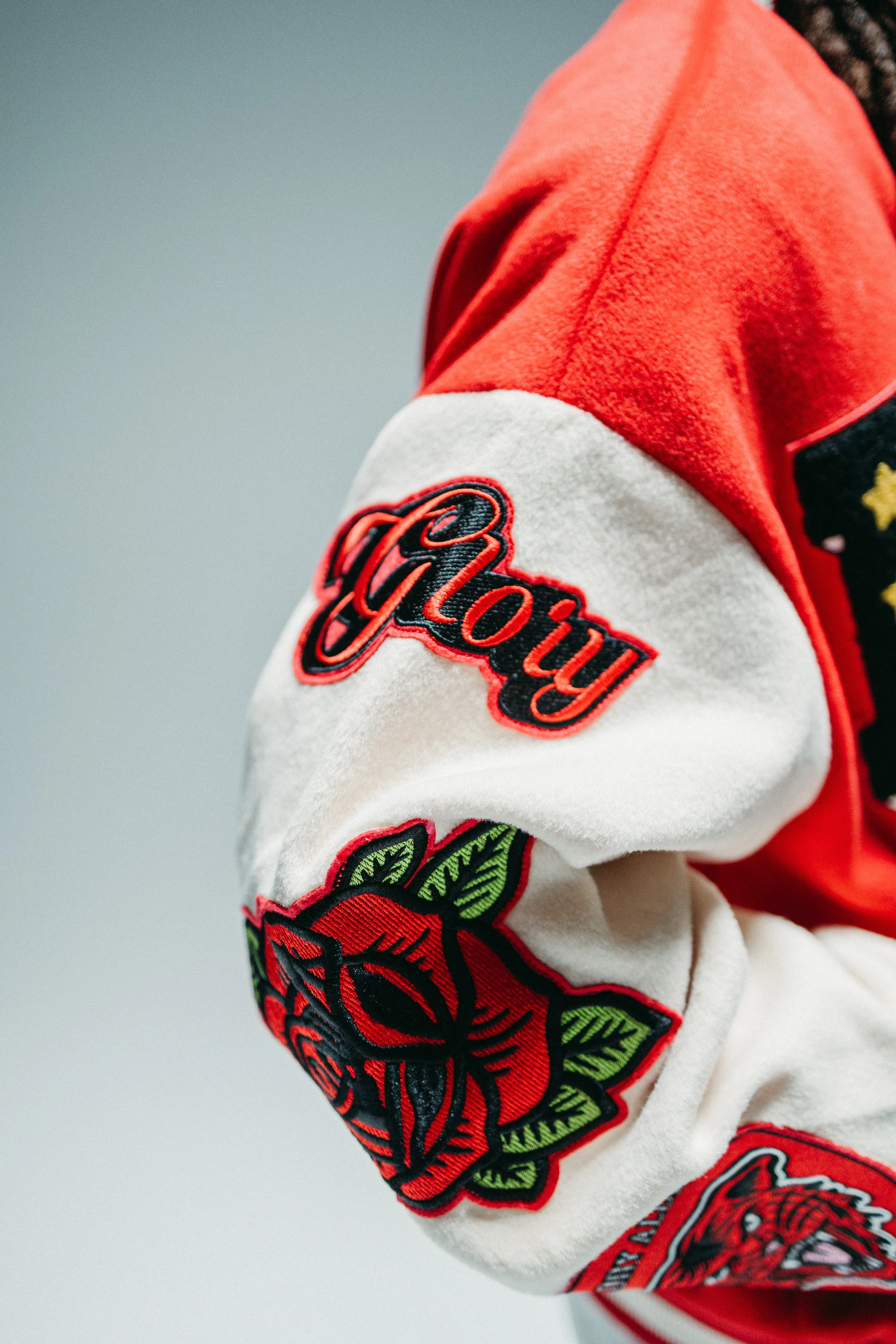 HGA Stars Letterman Jacket - Red