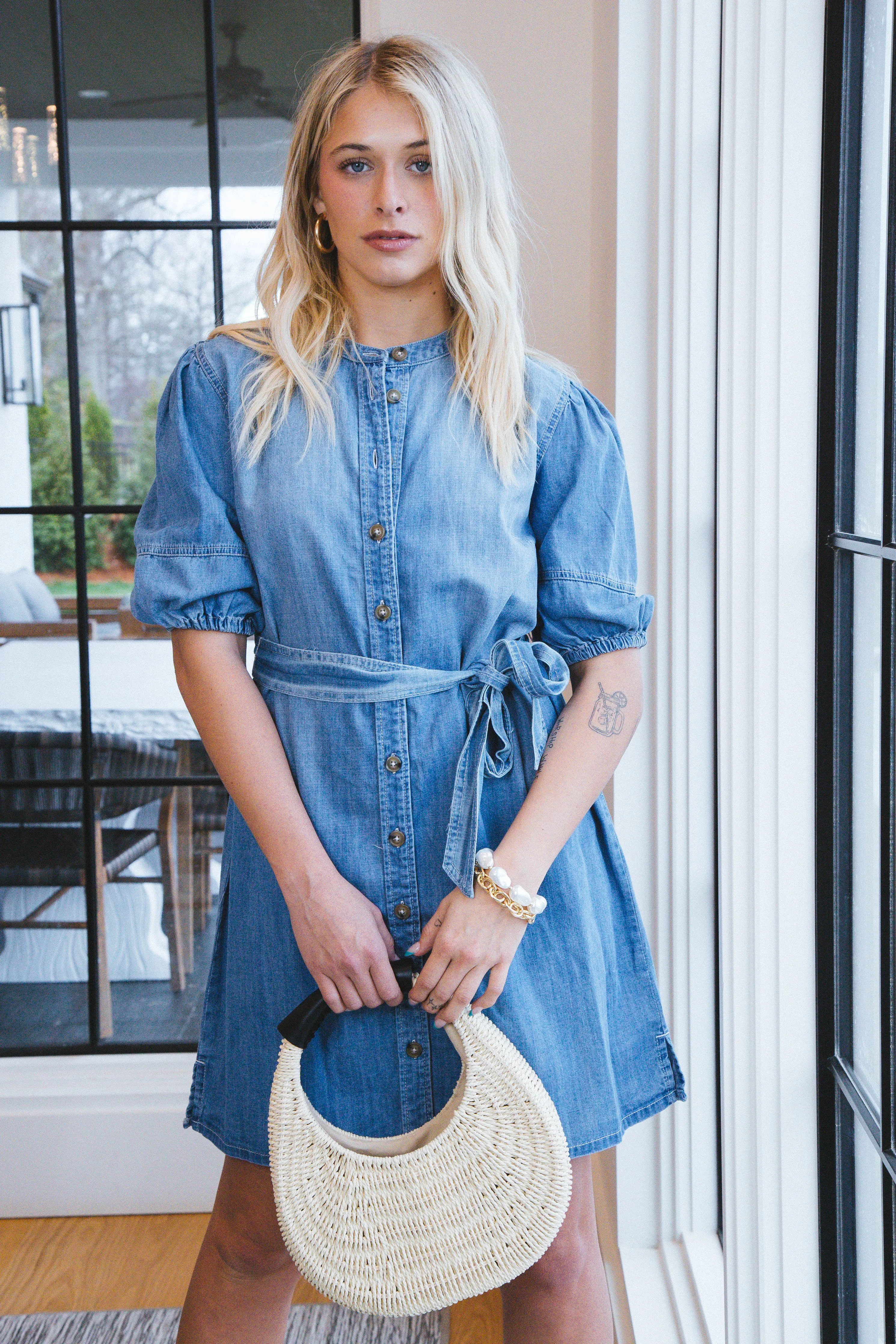 Hit The Scene Shirt Dress, Bit of Blue Wash | Sanctuary