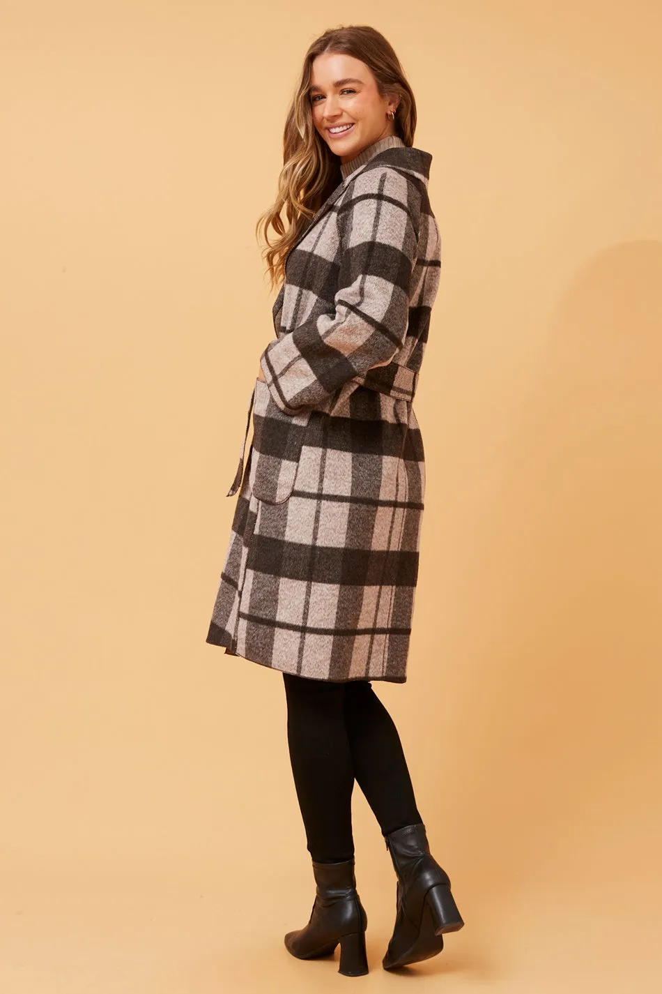 HOGAN CHECK COAT