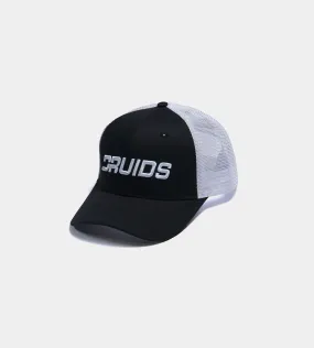 KIDS PLAYERS CAP - BLACK / WHITE