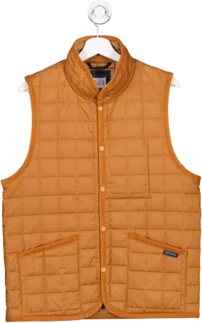 LAVENHAM Orange Quilted Gilet UK M