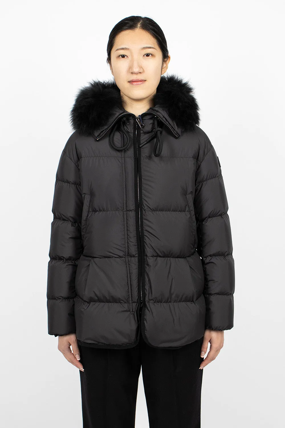 Optimized Title: Mens Locustelle Black Short Down Jacket - Stylish, Warm, and Lightweight Winter Outerwear