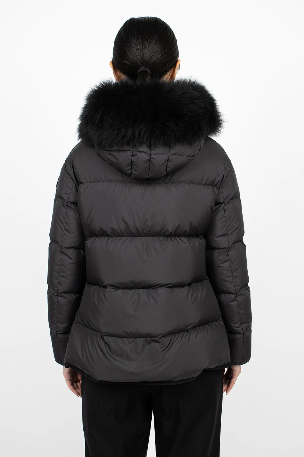 Optimized Title: Mens Locustelle Black Short Down Jacket - Stylish, Warm, and Lightweight Winter Outerwear