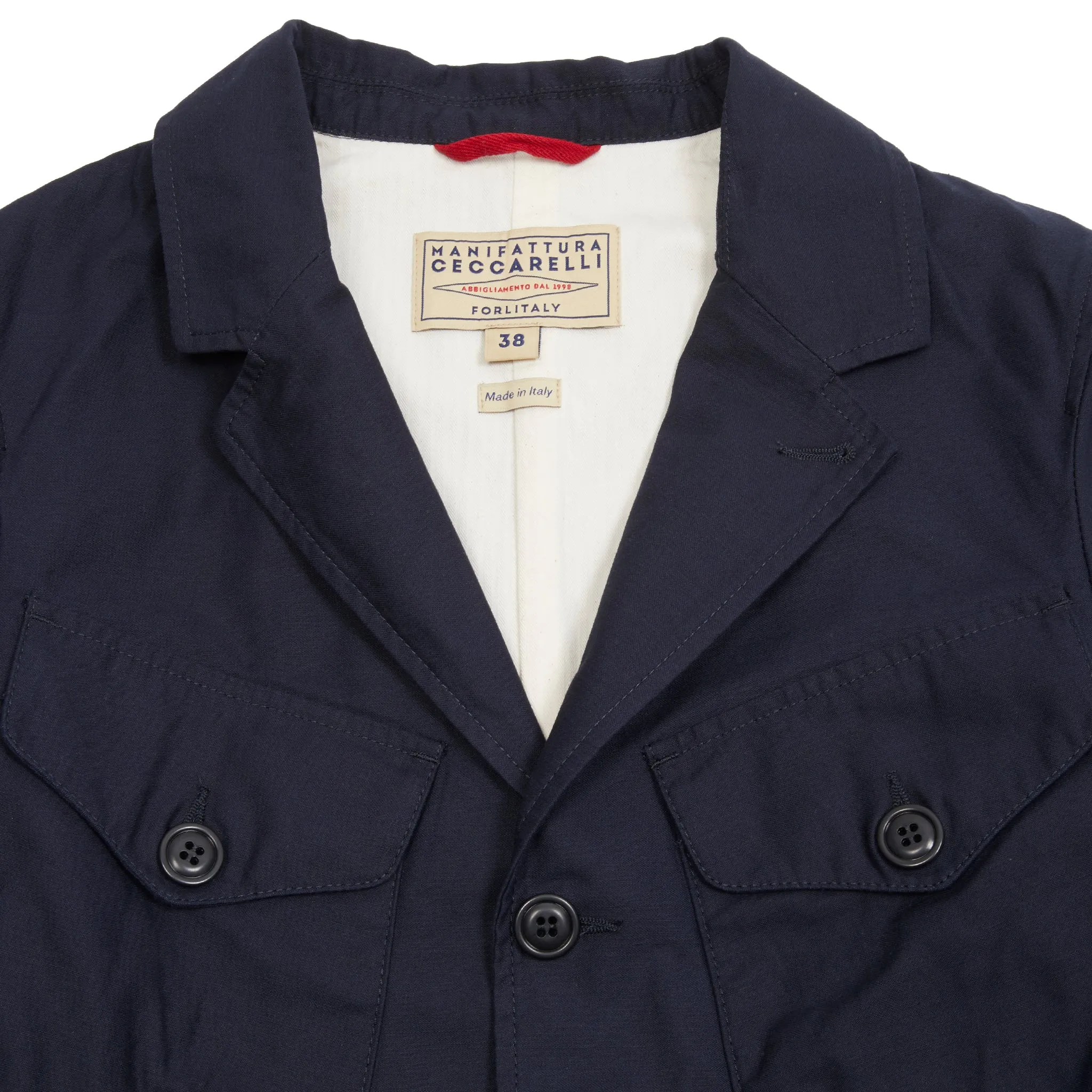 Manifattura Ceccarelli Bush Jacket in Navy