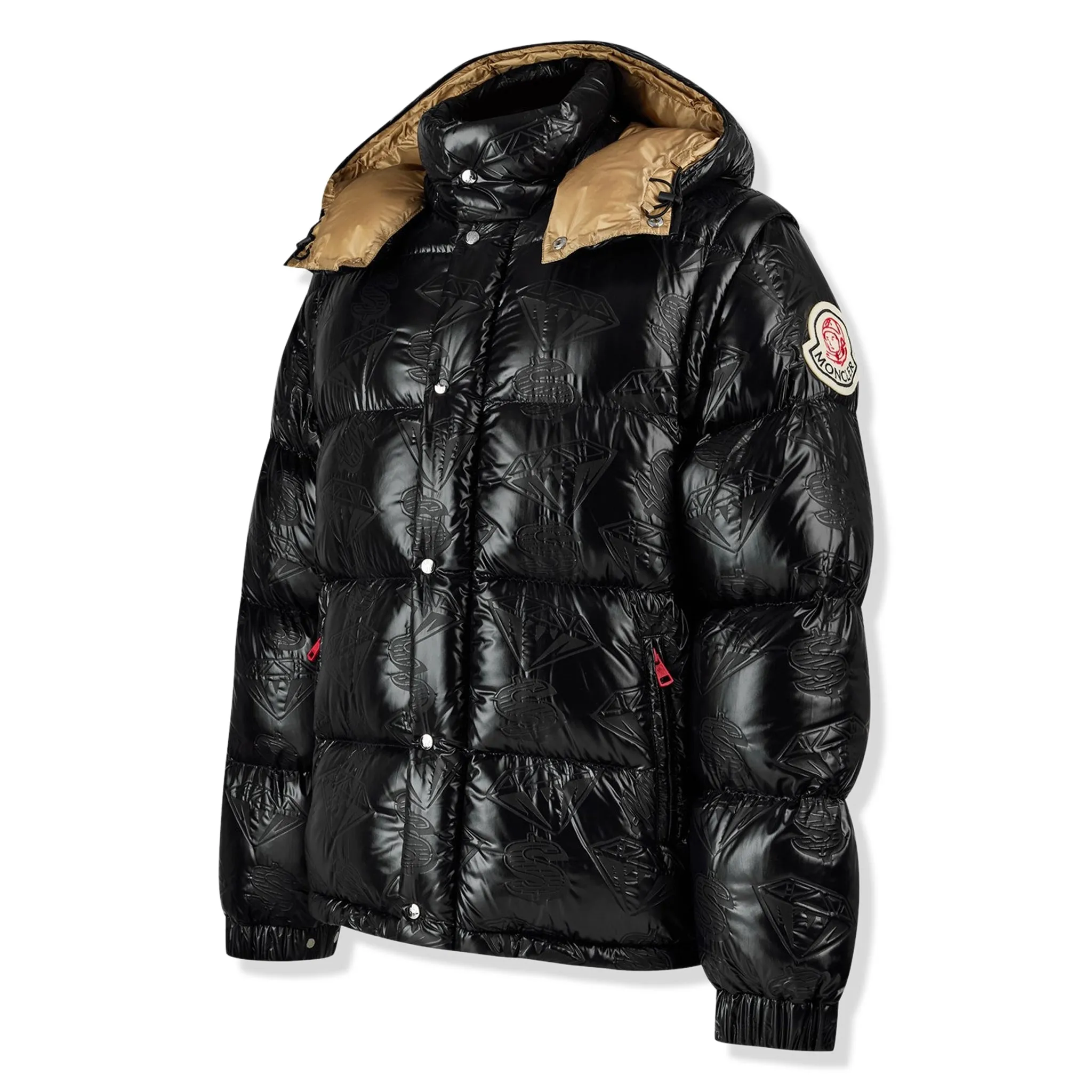 Moncler x Billionaire Boys Club Dryden Black Down Jacket