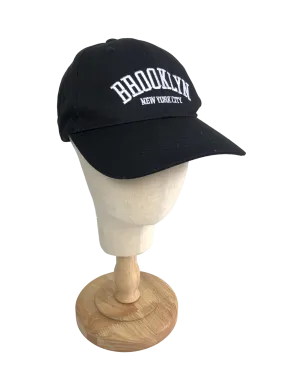 New Look Black Brooklyn Baseball Cap One Size