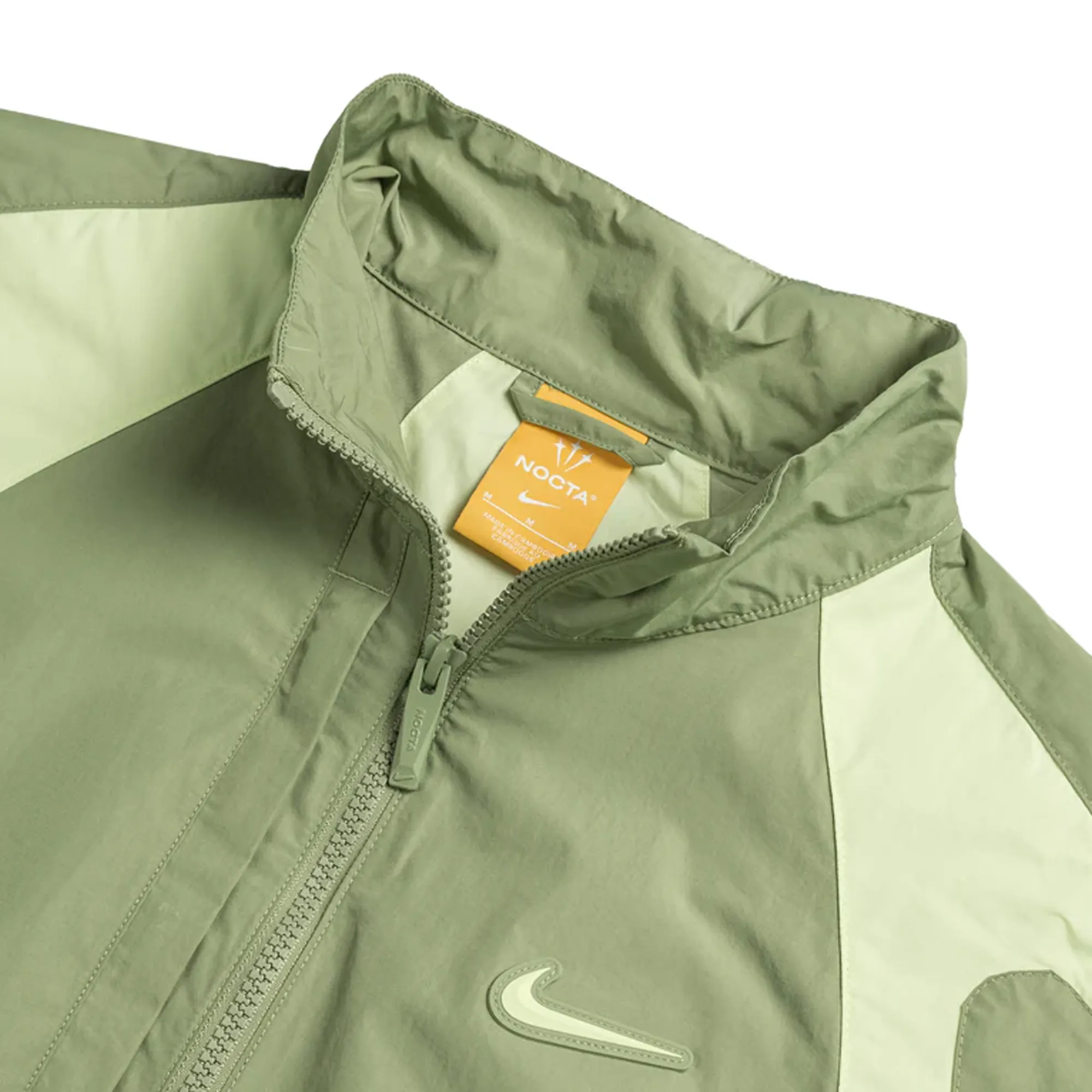 Nike x drake NOCTA Woven Track Jacket Oil Green FN7666-386