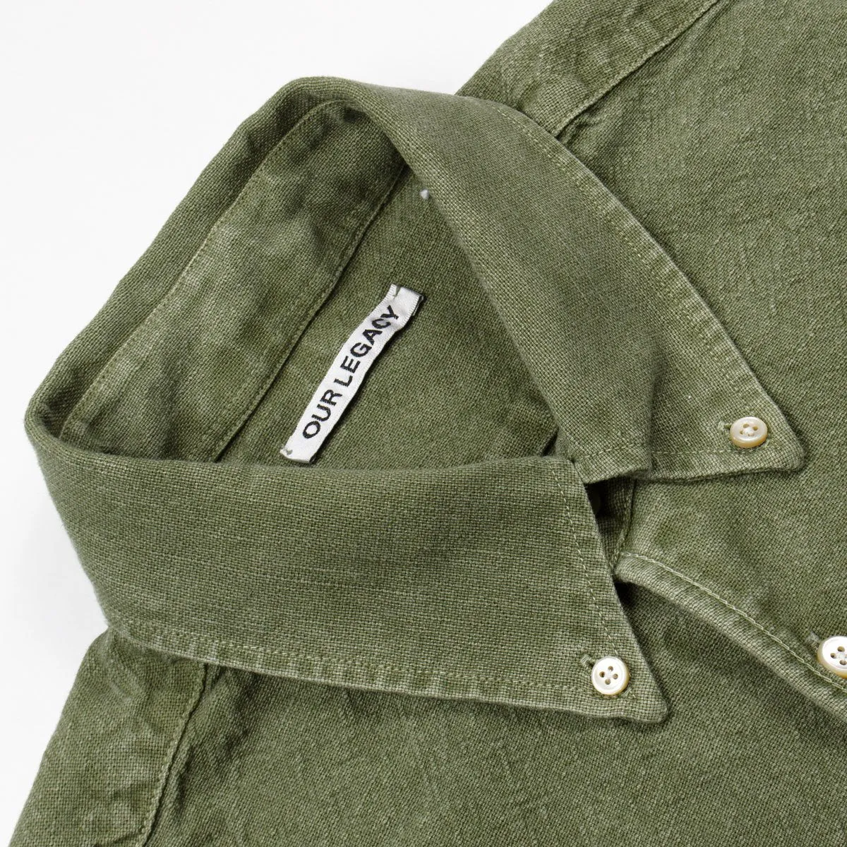 Our Legacy - 1950's Shirt - Olive H.A. Oxford