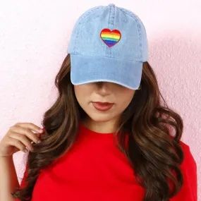 Pride Heart Baseball Hat