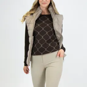 PS of Sweden Beige Chrissy Padded Vest