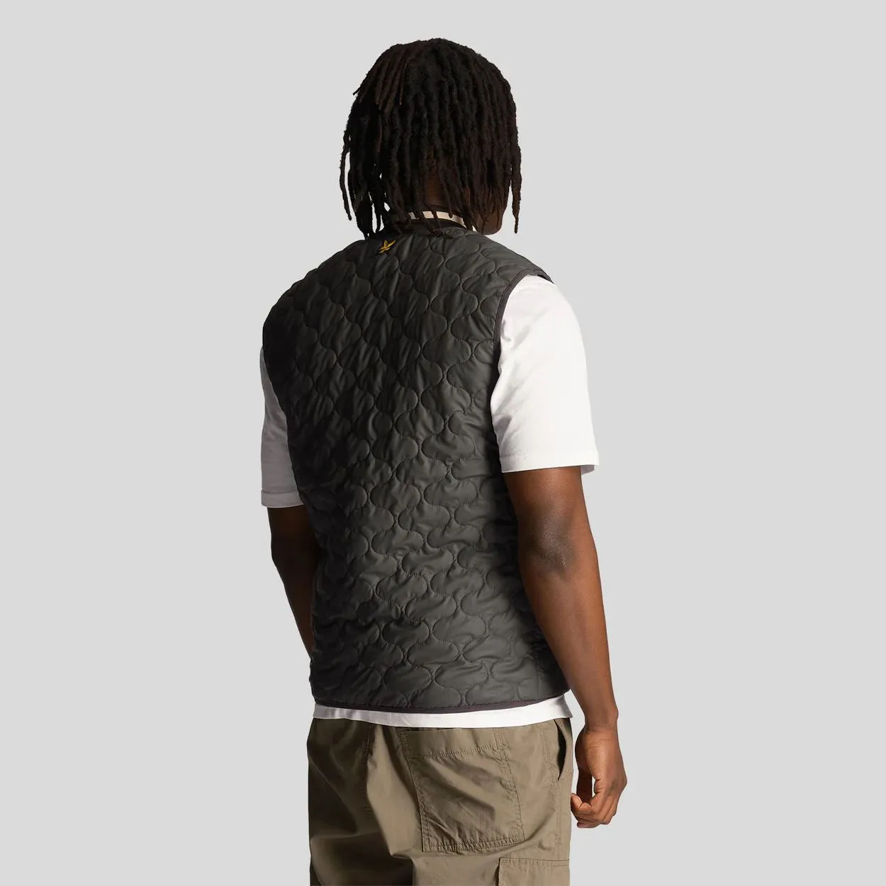 Gunmetal Quilted Gilet - Spring/Summer 2024 Collection