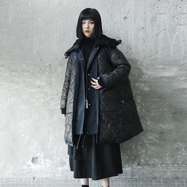 Renora Cotton Padded Hooded Coat